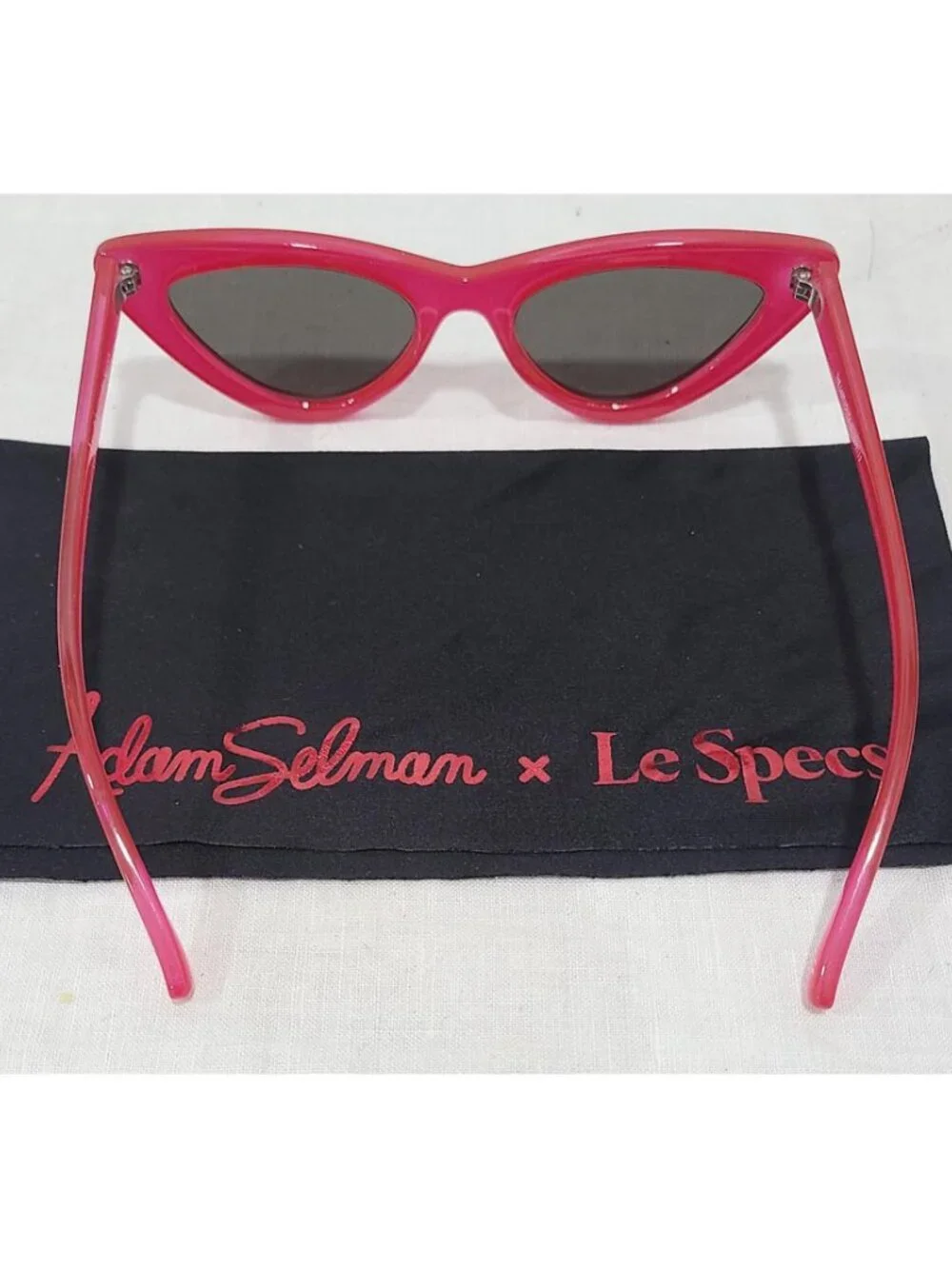 Adam Selman x Le Sepcs The Last Lolita Red Sunglasses